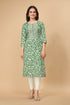 OWO THE LABEL Long Kurti For women with beautiful Embroidery work (OTLKRT2005)