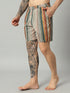 OWO THE LABEL Multicolor Striped Cotton Shorts for Men(OTLMB24)