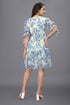 OWO THE LABEL Above Knee Length Floral Print Dress (OTLDRS2003)