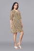 OWO THE LABEL Dress For Women Flower Print (OTLDRS2009)