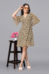 OWO THE LABEL Dress For Women Flower Print (OTLDRS2009)
