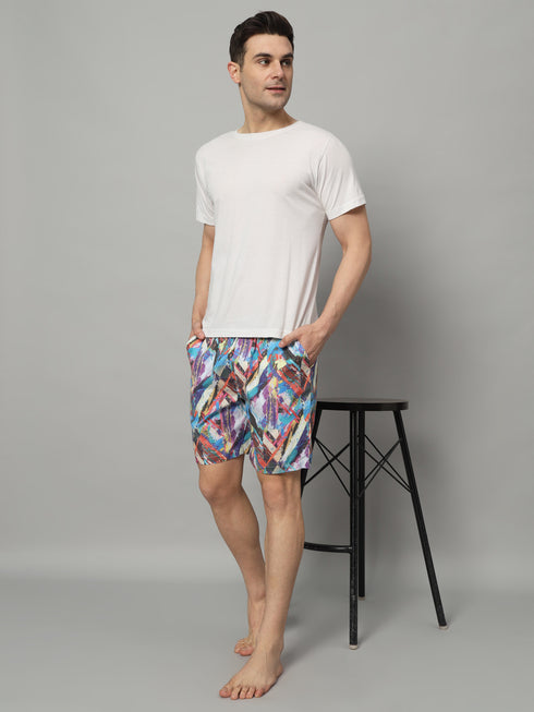 Printed Men Boxer | Pure Cotton Mens Shorts | Innerwear Boxers | Men Boxer With Pocket (OTLMB14)