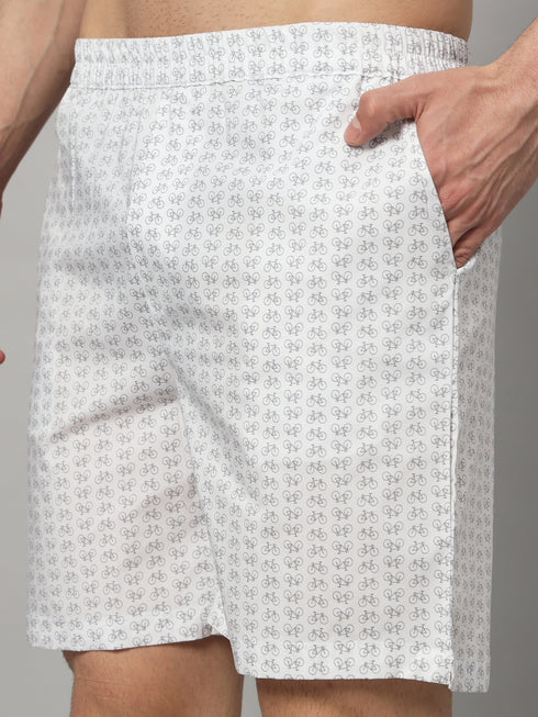 Printed Men Boxer | Pure Cotton Mens Shorts | Innerwear Boxers | Men Boxer With Pocket (OTLMB16)