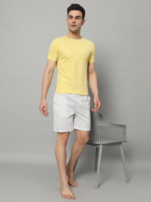 Printed Men Boxer | Pure Cotton Mens Shorts | Innerwear Boxers | Men Boxer With Pocket (OTLMB16)