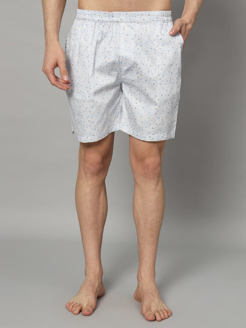 Printed Men Boxer | Pure Cotton Mens Shorts | Innerwear Boxers | Men Boxer With Pocket (OTLMB17)