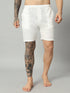 Organic Linen Men's Boxer Shorts - White | Regular Fit, Comfortable & Breathable