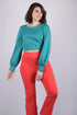 Neon Lycra Cords set for women top and pants for daily use and party wear