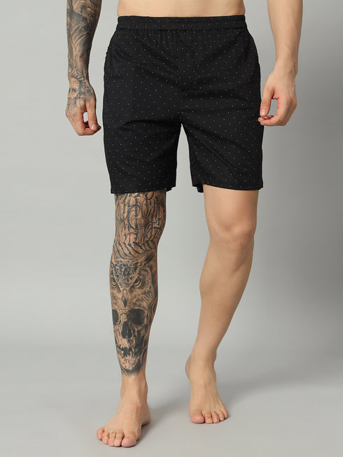 OWO THE LABEL Men’s Organic Cotton Boxer Shorts – A Classic Polka Dot Design