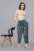 OWO THE LABEL women printed denim pant (OTLPANT2005)