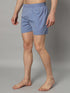 OWO THE LABEL Men’s Cotton Boxer Shorts – Comfortable and Casual in Blue
