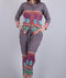 Royal Print Co-ord Set for Women | Shirt & Pant Set | OWO THE LABEL