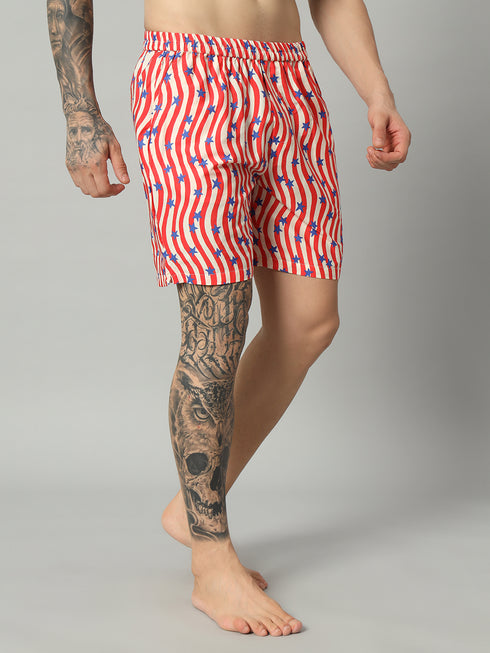 OWO THE LABEL Men's Viscose Silk Boxer Shorts – Premium Comfort with a Stylish Edge