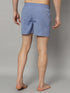 OWO THE LABEL Men’s Cotton Boxer Shorts – Comfortable and Casual in Blue