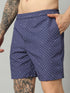 OWO THE LABEL Men’s Organic Cotton Boxer Shorts – Comfort and Style in Blue