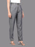 Denim pant for women western wear pant and party wear stylish pants Grey Cotton Denim Silk Pant (OTL-PNT-1003)