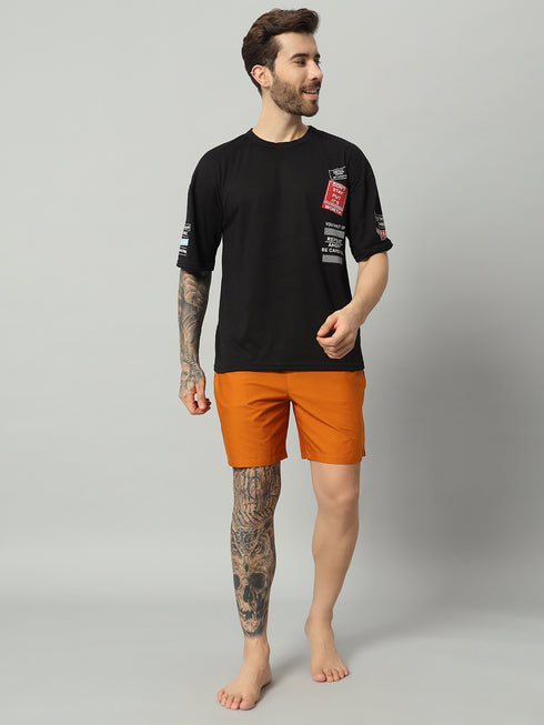 OWO THE LABEL Men's Organic Linen Boxer Shorts – Vibrant Yellow Comfort