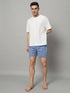 OWO THE LABEL Men’s Cotton Boxer Shorts – Comfortable and Casual in Blue