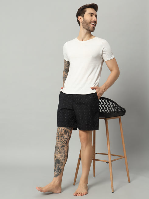 OWO THE LABEL Men’s Organic Cotton Boxer Shorts – A Classic Polka Dot Design