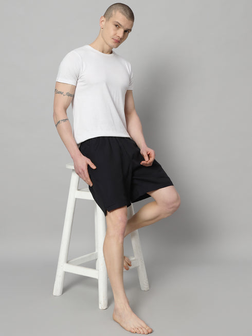 Pack Of 2, Mens Boxer, Solid Boxer, Pure Cotton Boxer For Men, Innerwear Shorts (OTLMB10-2)
