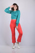 Neon Lycra Cords set for women top and pants for daily use and party wear