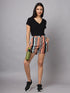 OWO The Label Women Shorts, Half Pant For Women Stripe Print, Best Quality Shorts (OTLWS03)