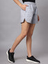 OWO The Label Women Shorts, Half Pant For Women Stripe Print, Best Quality Shorts (OTLWS13)
