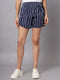 OWO The Label Women Shorts, Half Pant For Women Stripe Print, Best Quality Shorts (OTLWS06)