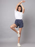 OWO The Label Women Shorts, Half Pant For Women Stripe Print, Best Quality Shorts (OTLWS06)