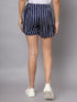 OWO The Label Women Shorts, Half Pant For Women Stripe Print, Best Quality Shorts (OTLWS06)