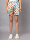 OWO The Label Women Shorts, Half Pant For Women Stripe Print, Best Quality Shorts (OTLWS11)