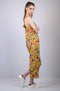 Jumpsuit for women for party wear stylish suits daily use Women Mustard Printed Jumpsuit (OTL-JMS1002)