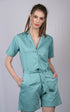 Women Jumpsuit for women for party wear and every day Women Greenish Solid Jumpsuit with Belt (OTL-JMS1003)