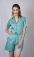 Women Jumpsuit for women for party wear and every day Women Greenish Solid Jumpsuit with Belt (OTL-JMS1003)