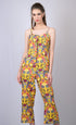 Jumpsuit for women for party wear stylish suits daily use Women Mustard Printed Jumpsuit (OTL-JMS1002)