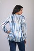Western wear top Chiffon tops for women's Tie Dye Print Long Sleeves Top (OTL-TPS1079)