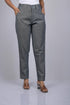 Denim pant Solid pants with pocket for women daily use and party wear casual style Grey Cotton Denim Silk Pant (OTL-PNT-1006)