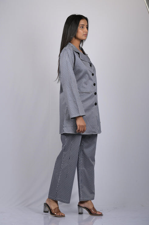 OWO THE LABEL Classy Designer Coat and Pant (OTL-CO-RD-1005)