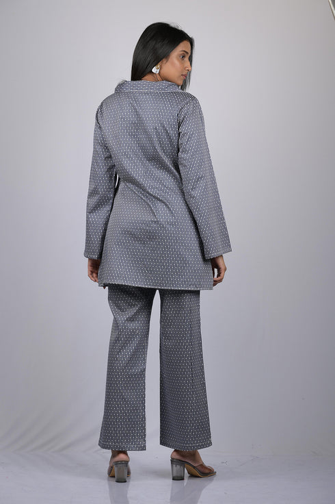 OWO THE LABEL Classy Designer Coat and Pant (OTL-CO-RD-1005)