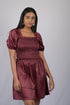 Red Wine Colour Co-ords Skirt And Tops (OTL-CO-RD-1003)