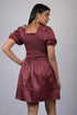 Red Wine Colour Co-ords Skirt And Tops (OTL-CO-RD-1003)
