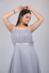 Long dress for women western wear and party wear sleeve less dress Princess Gown For Party Wear (OTL-GWN-1001)