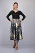 Grey Digital Print Party Wear Skirt for women party wear and daily use (OTL-SKT1015)