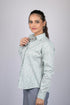 OWO THE LABEL Shirt printed for women daily wear and party wear Cotton Lycra Small Print Casual Shirt (OTL-SHRT-1001)