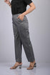 Denim pant for women western wear and party wear stylish Grey Cotton Denim Silk Pant (OTL-PNT-1007)