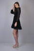 Black Net Chicken Kari Design Dress (OTL-DRS1004)