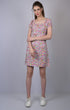 OWO THE LABEL Multicolored Flower Print Dress (OTL-DRS1011)
